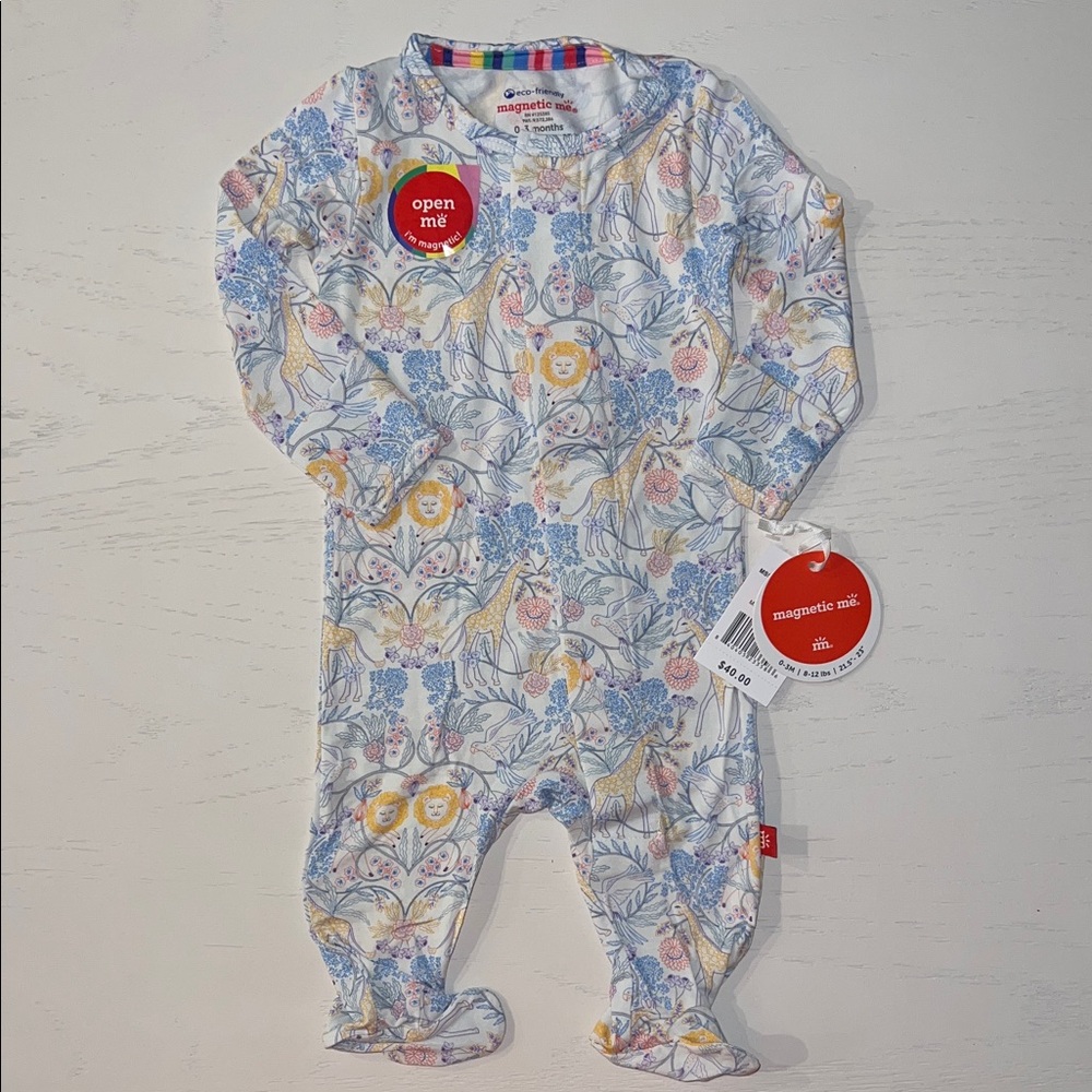 Magnetic Me Floral Jungle Nikki Menagerie 0-3 3-6 6-9 months